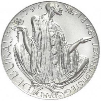 1996 Pamätná strieborná minca. 200 kč. 200. výročie narodenia Jean-Baptist Gapard Deburaua