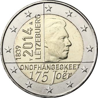 2014 2 EURO Luxembursko - Nezávislosť