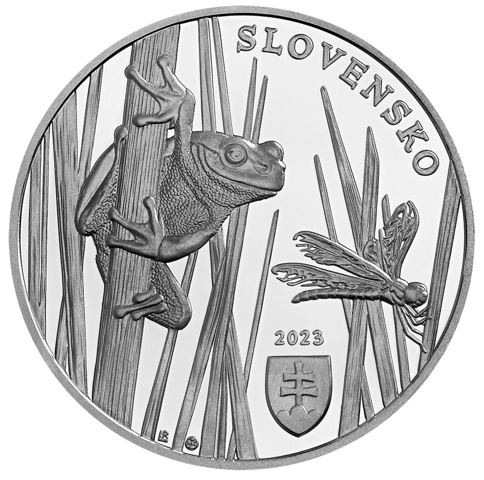 2023 /  Strieborná minca 20€ proof - Chránená krajinná oblasť Vihorlat