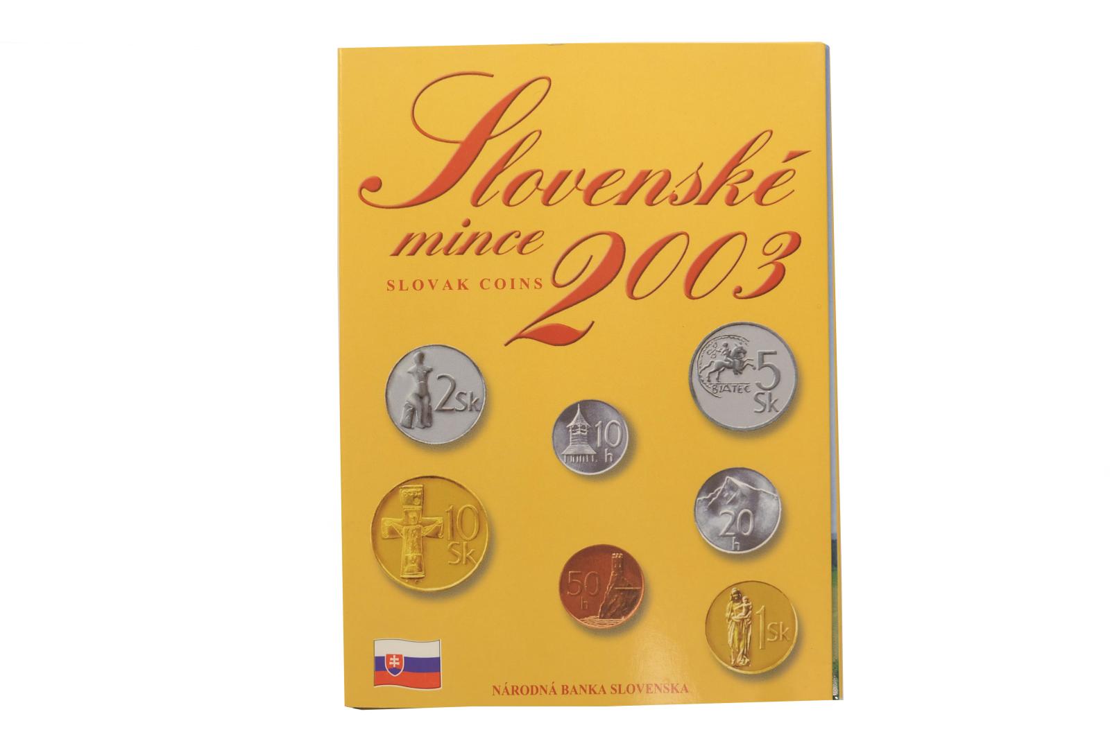 SADA mincí 2003 Slovensko UNC