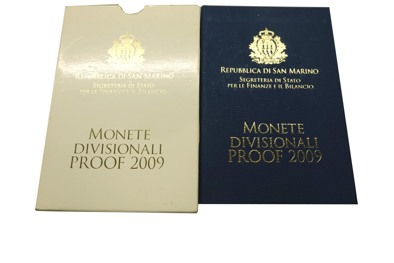 Proof sada San Marino 2009