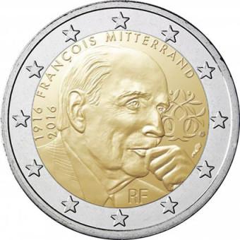 2016 2 EURO Francúzsko - Francois Mitterrand