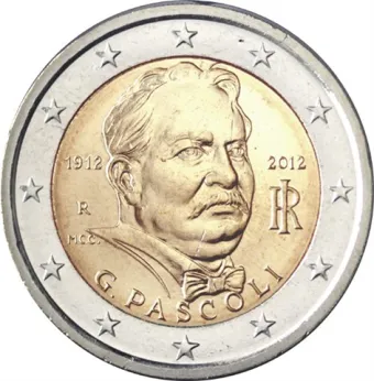 2012 2 EURO Taliansko - Giovanni Pascoli