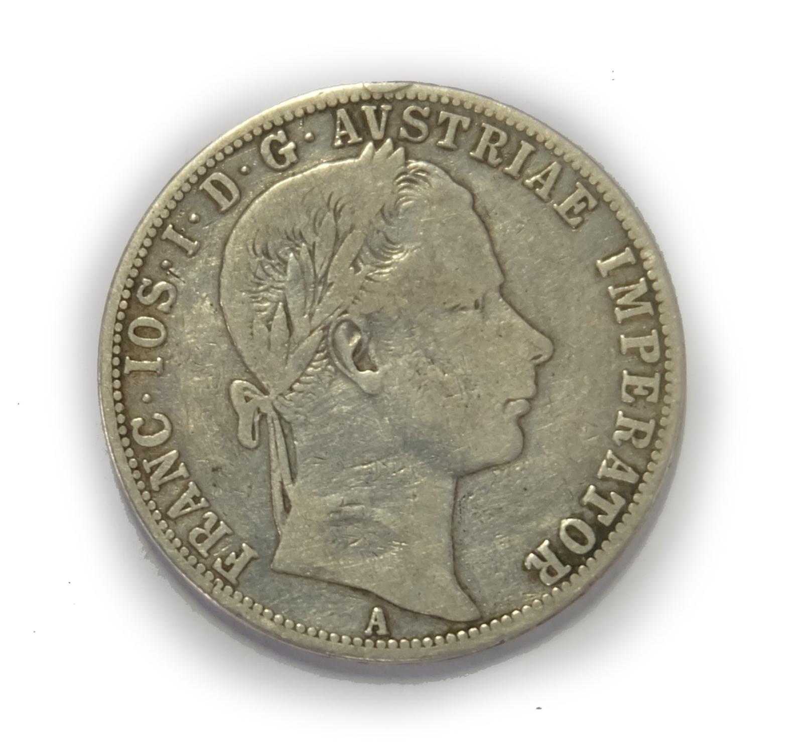 1860 A 1 Florin  Franc Jozef