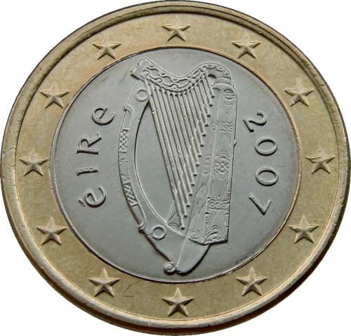 írsko 1 euro 2007