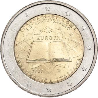 2007 2 Euro Taliansko - 50 rokov Rímskej zmluvy