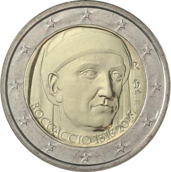 2013 2 EURO Taliansko - Giovanni Boccaccio