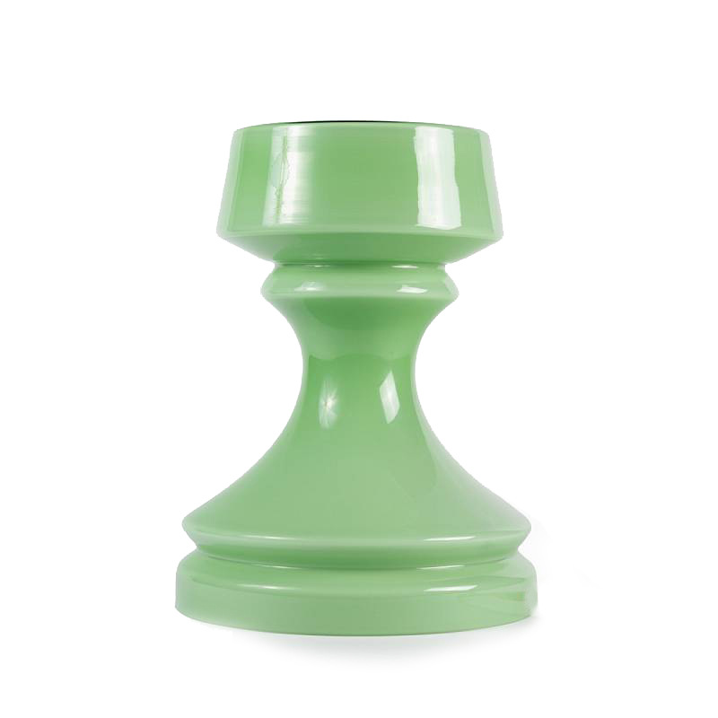 Zelená veža Ivan Jakeš sklenená stolová lampa Osvětlovací Sklo