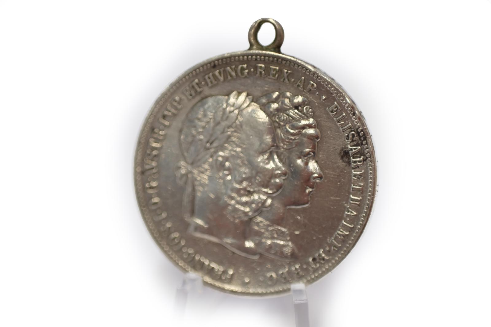 2 zlatník 1879 25. výročie svadby Františka Jozefa I. a Sissi