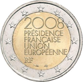 2008 2 EURO Francúzsko - Francúzske predsedníctvo Rade EU