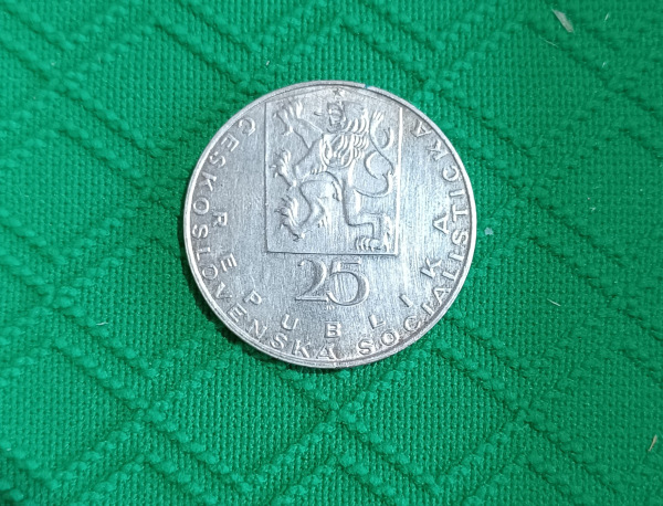 1969 25 Kčs - J. E. Purkyňe - 100. výročie úmrtia 1