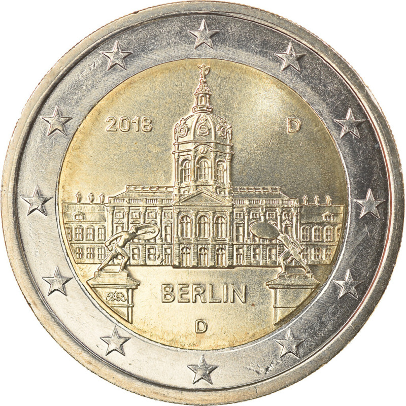 2018 2 EURO Nemecko - Berlin D