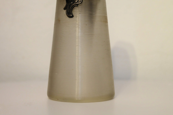 Secesný postriebrený džbán s vrchnákom 3