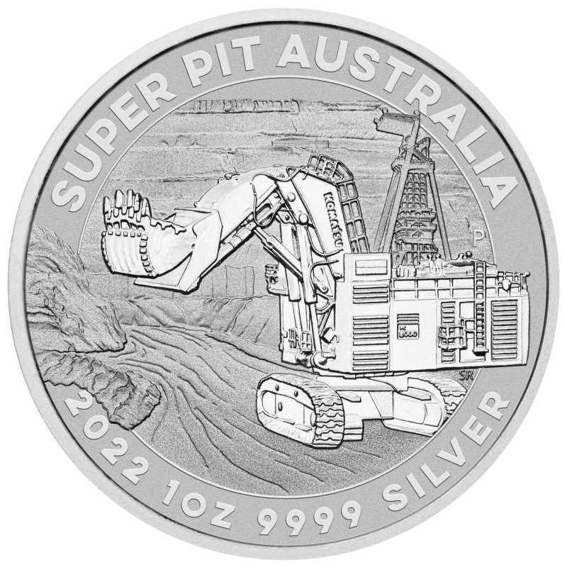 2022 Dollar Austrália BU 1Oz Super Pit