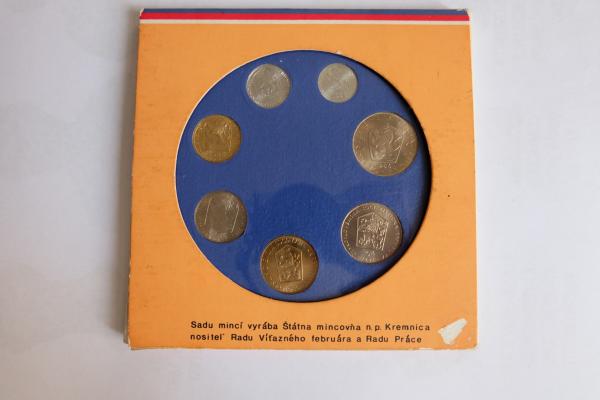 Najvzácnejšia Sada obehových mincí 1986 Československo