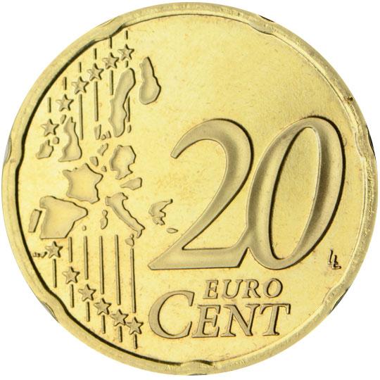 2009 20 centov Slovensko UNC 1