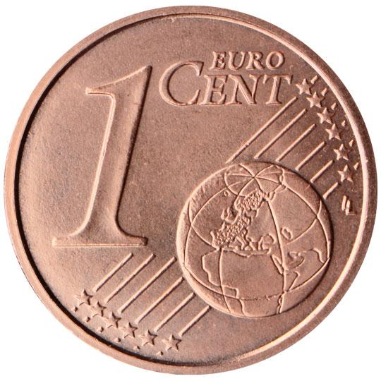 2012 1 cent Slovensko UNC