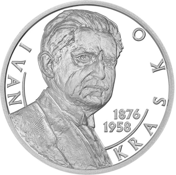 2026 Strieborná minca 10€ - Ivan Krasko - 150.výročie narodenia
