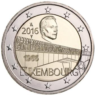 2016 2 EURO Luxembursko - Most Charlotte