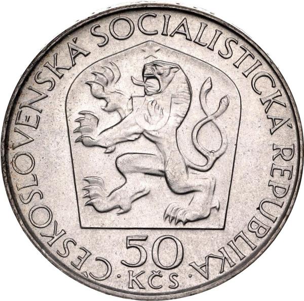 1970 50 Kčs -Lenin Československa