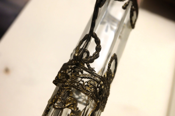 Empirová váza z brúseneho skla 7