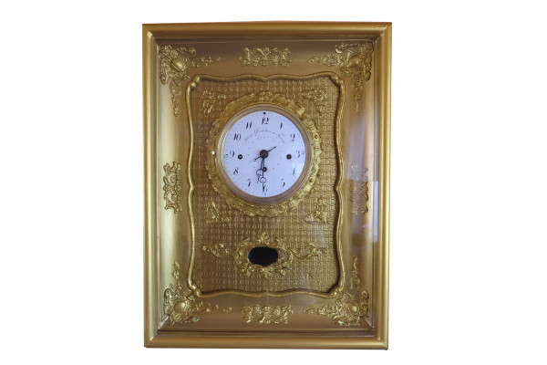 Biedermeier hodiny na stenu funkčné