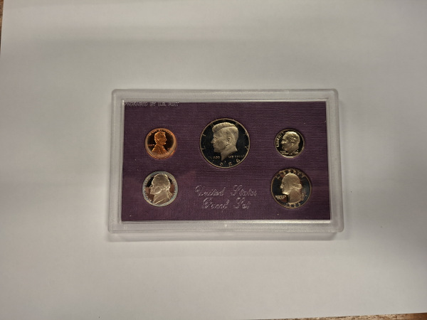 1986 Set mincí USA PROOF UNC 1