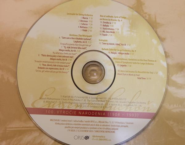 Sada mincí Eugen Suchoň 2008 s CD