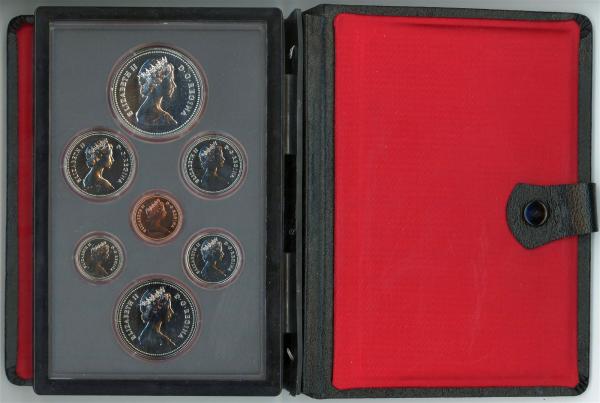 1980 Proof set mincí Kanada