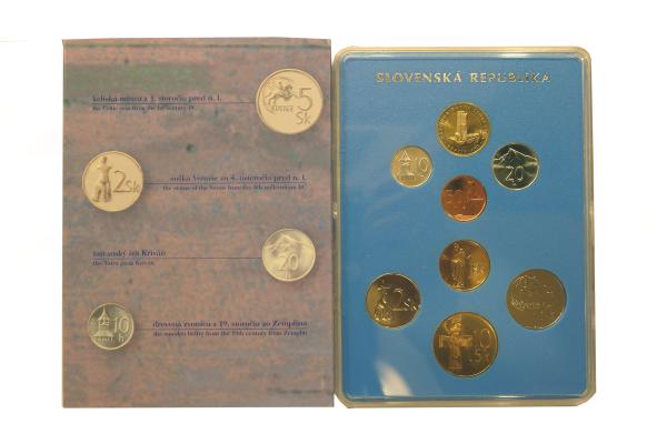 SADA mincí 2001 Slovensko UNC
