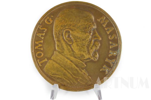 Bronzová medaila T.G. Masaryk 85. narodeniny 1935
