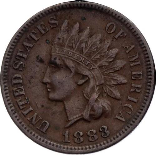 1 Cent 1883 USA Indiánska hlava