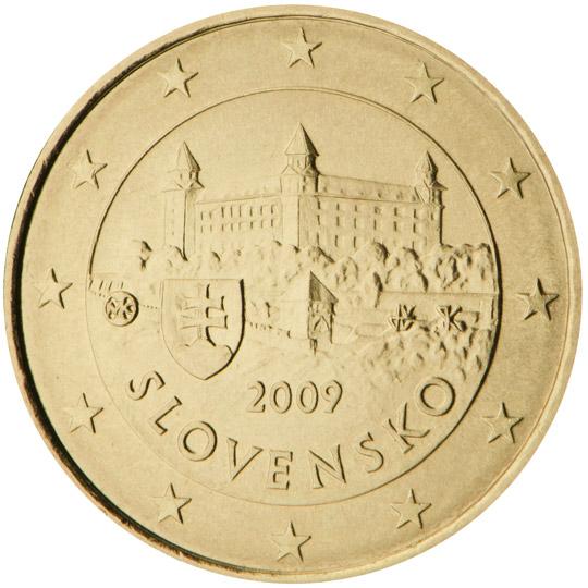 2009 10 centov Slovensko UNC