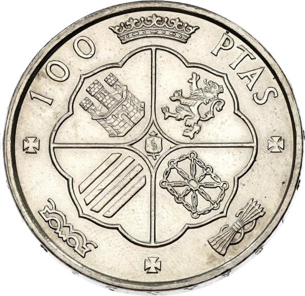 1966 100 Pesetas Španielsko Francisco Franco 1