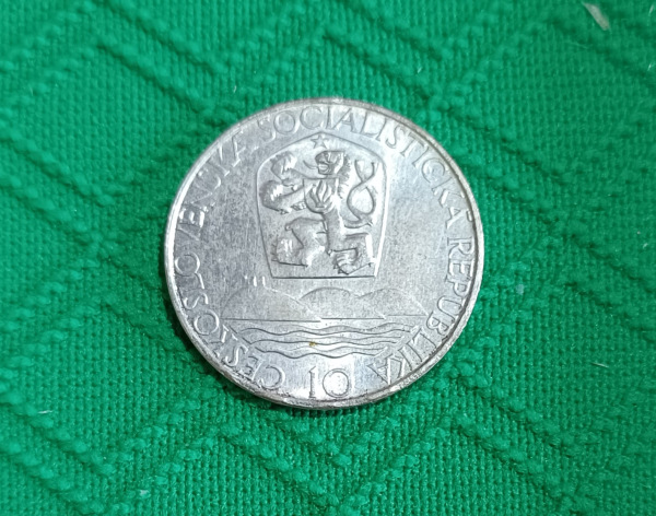 1967 10 Kčs - Academia Istropolitana - 500. výročie založenia 1