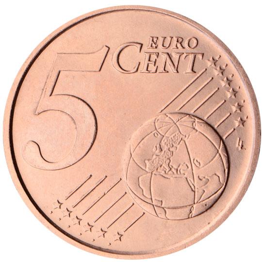 2017 5 cent Slovensko UNC