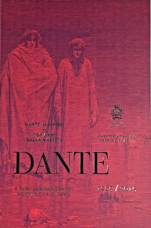 2015 San Maríno 2 euro Dante