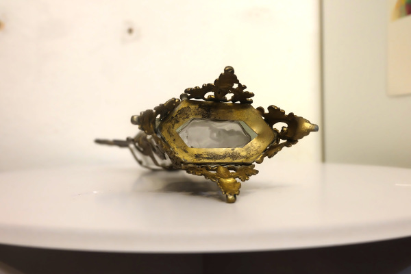 Empirová váza z brúseneho skla 6