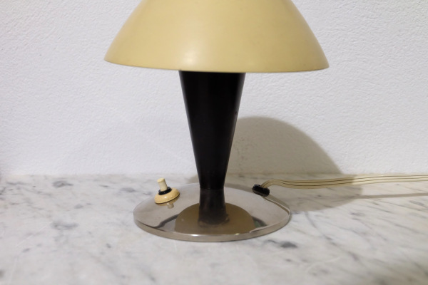 Starožitná lampička HŘÍBEK typ 11129 FUNKČNÍ Bakelit 3