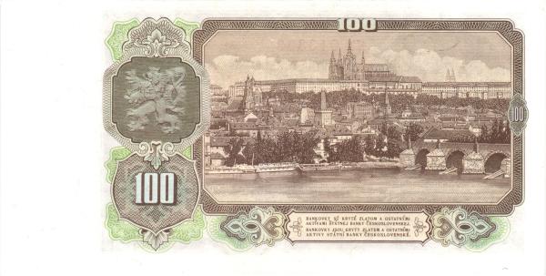 1953 100 Korún Československo UNC