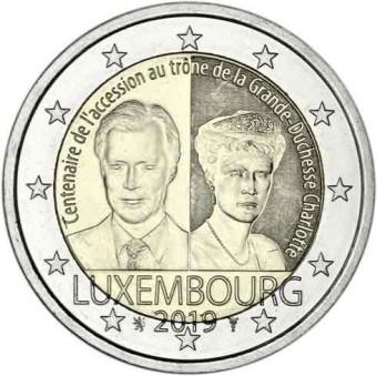 2019 2 EURO Luxembursko - Charlotte