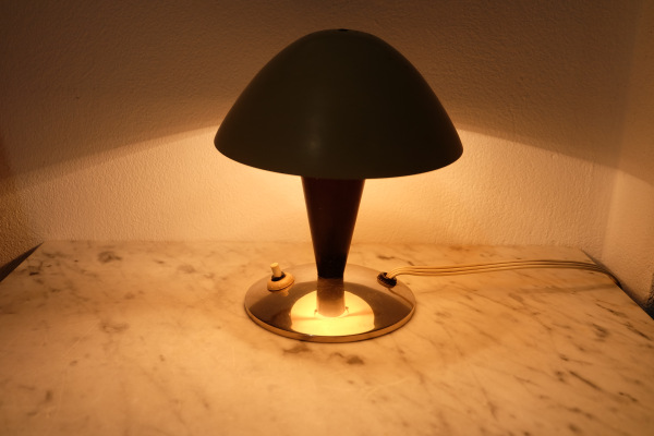 Starožitná lampička HŘÍBEK typ 11129 FUNKČNÍ Bakelit 5