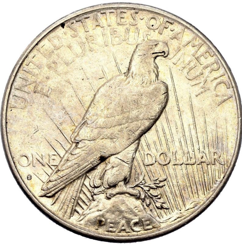 Strieborná veľká minca United States dollar 1926 S