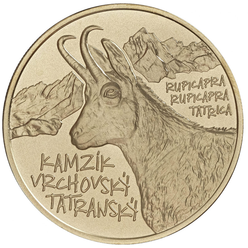 2022 Minca 5€ - Kamzík vrchovský tatranský