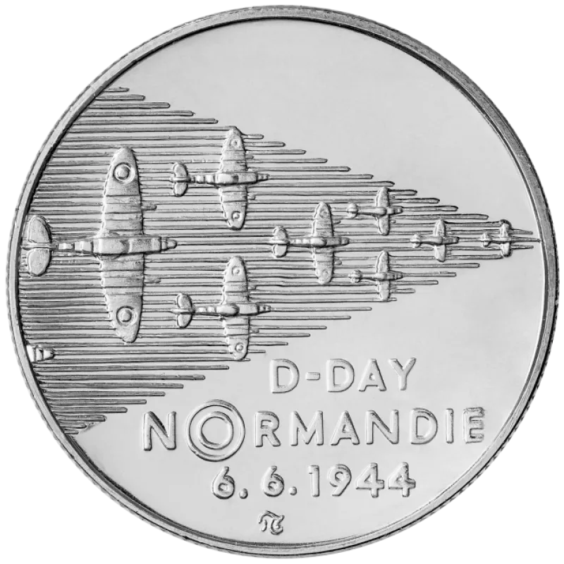 1994 Pamätná strieborná minca. Vylodenie spojencov v Normandii 50. výročie  200 kč