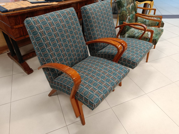 Dizajnové kreslá F. Jirák TOP STAV 1