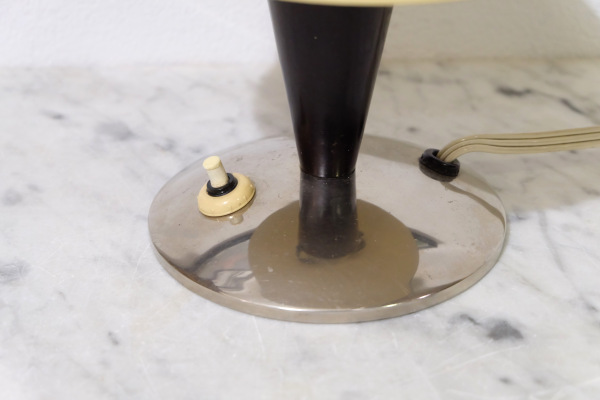 Starožitná lampička HŘÍBEK typ 11129 FUNKČNÍ Bakelit 2