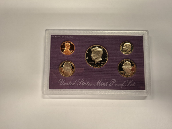 1989 Set mincí USA PROOF UNC 1