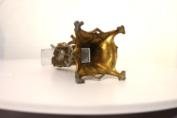 Bohato zdobená secesná váza 6