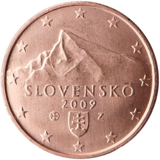 2009 5 centov Slovensko UNC